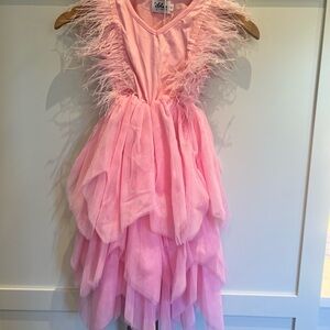 Lola + The Boys Bubblegum Pink Gigi dress